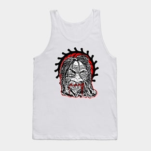 closed mouth monster halloween Tank Top